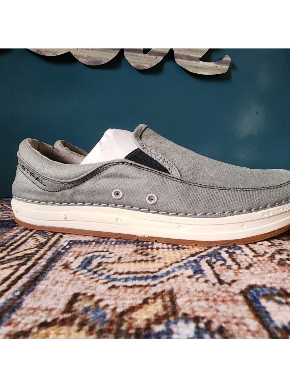 Astral the hemps bakers W's grey size 6.5 womens shoes slip ons